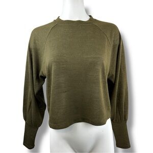NWT Sanctuary Long Sleeve Knit Top XXS Green